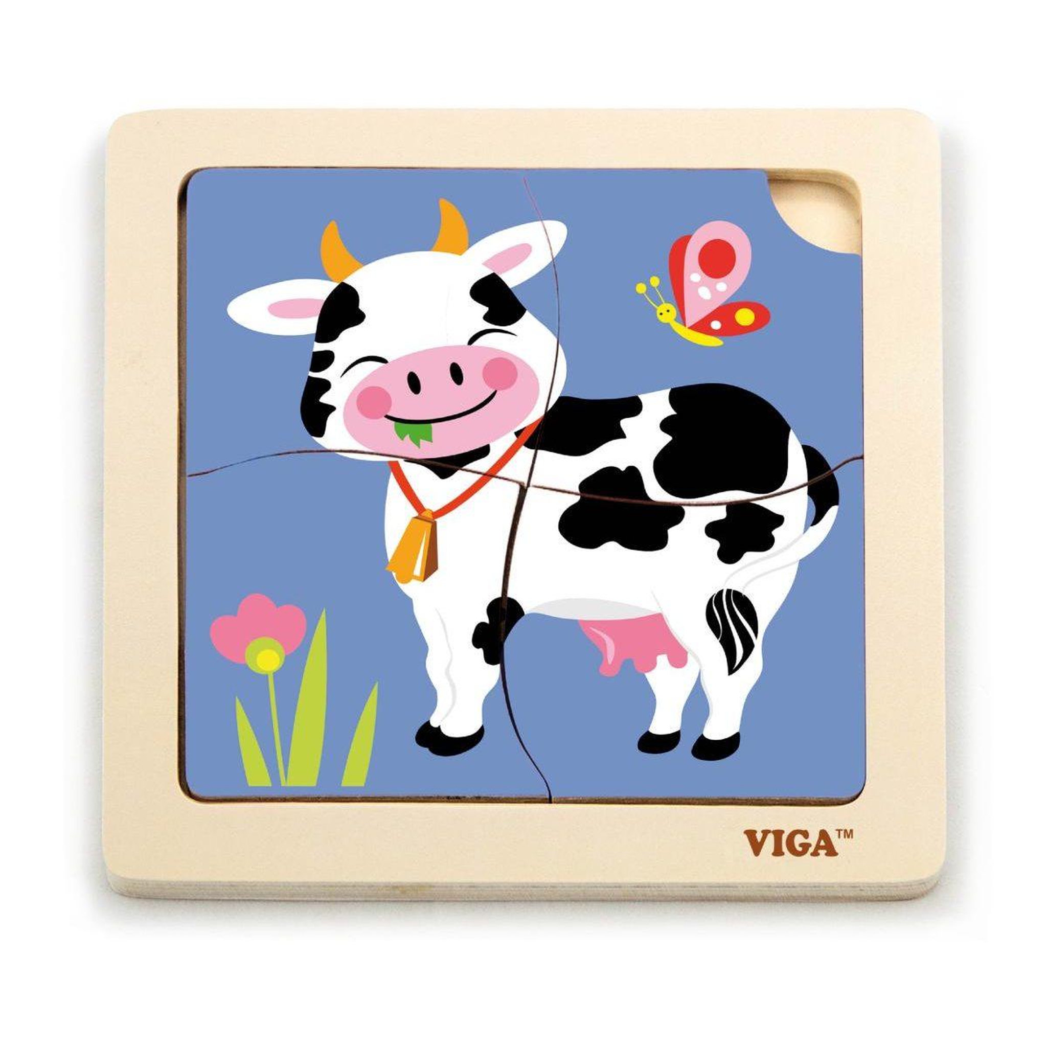 VIGA Puzzle pratique  51313 - vache