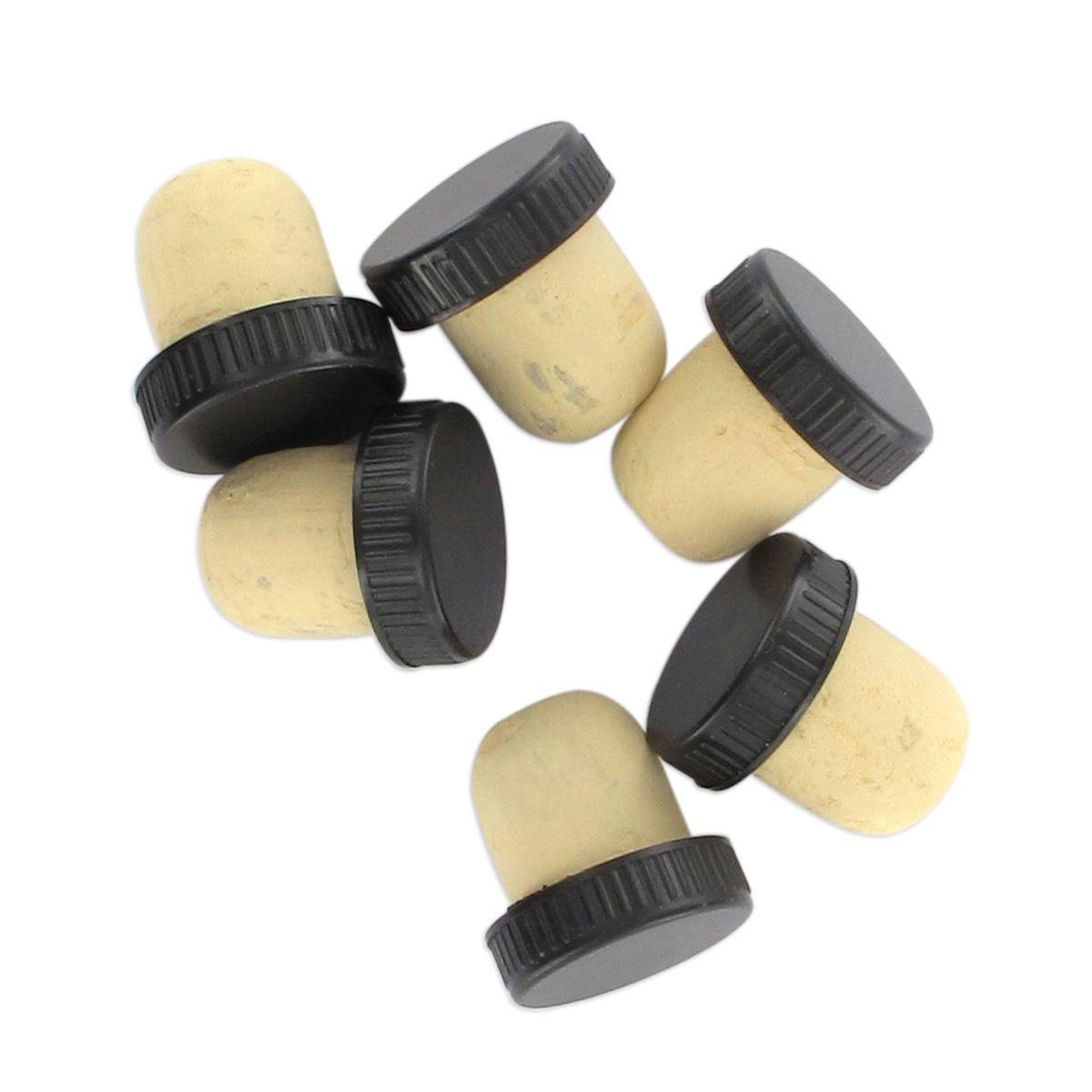 Fackelmann Lot de 6 bouchons de liège fackelmann bar concept