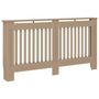 Voir la diapositive 2 : VIDAXL Cache-radiateur 152x19x81,5 cm MDF