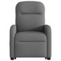 Voir la diapositive 5 : VIDAXL Fauteuil inclinable de massage electrique Gris fonce Tissu