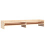 Voir la diapositive 2 : VIDAXL Support pour moniteur 100x24x16 cm Bois de pin solide