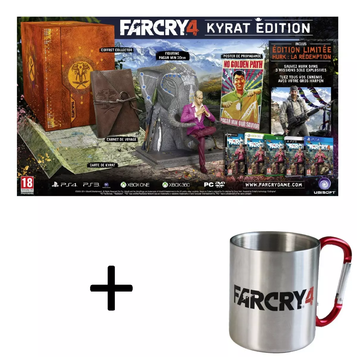 Far Cry 4 Xbox 360 - Kyrat Edition + Mug Far Cry 4