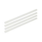 Fackelmann Lot de 8 pailles transparentes et réemployables en plastique 20 cm Fackelmann Bar Concept