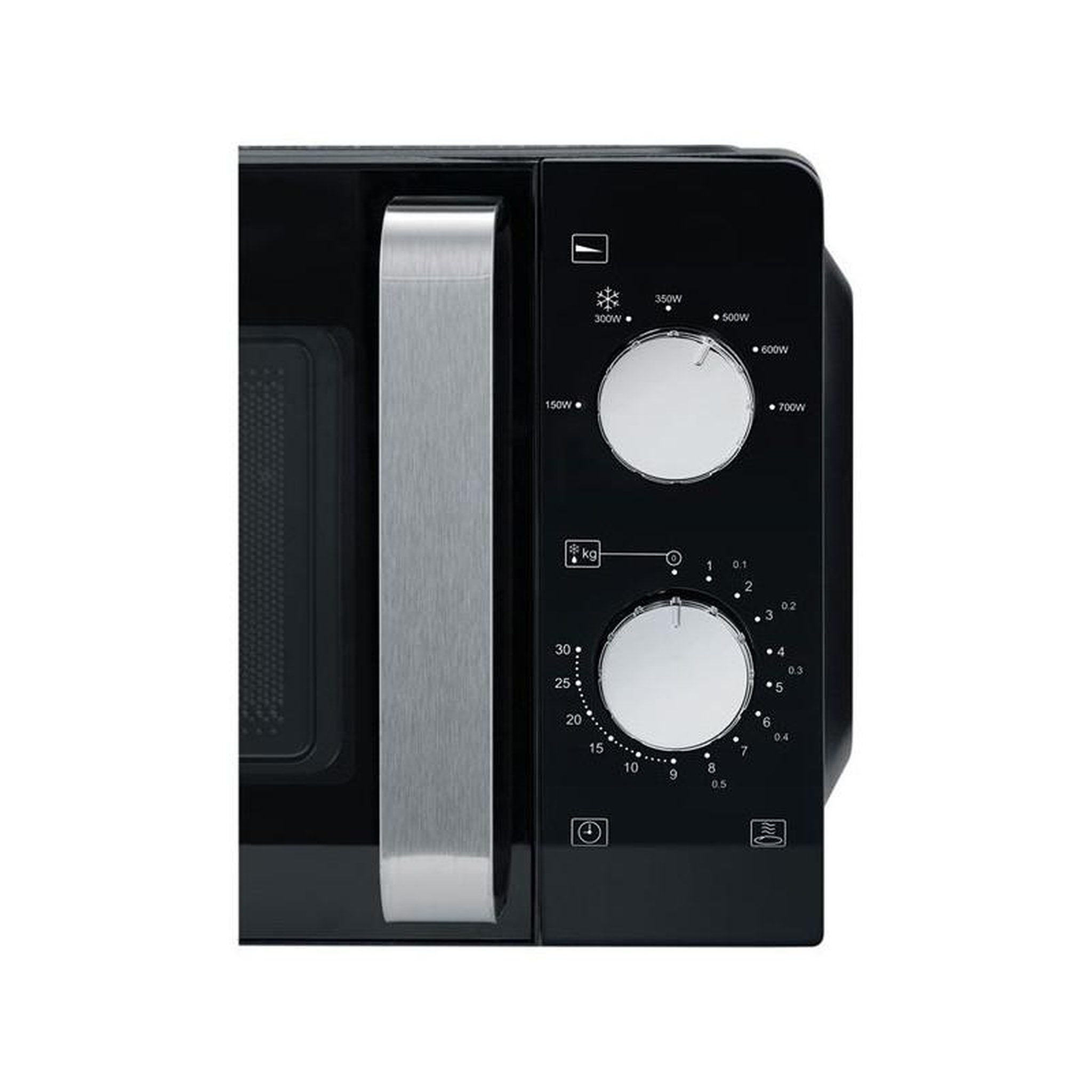 Voir la diapositive 3 : SEVERIN Micro-ondes solo 17l 700w noir/argent - mw7886