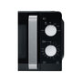Voir la diapositive 3 : SEVERIN Micro-ondes solo 17l 700w noir/argent - MW7886