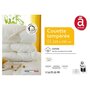 Voir la diapositive 2 : ACTUEL Couette tempérée en coton 57 fils 300g/m² 