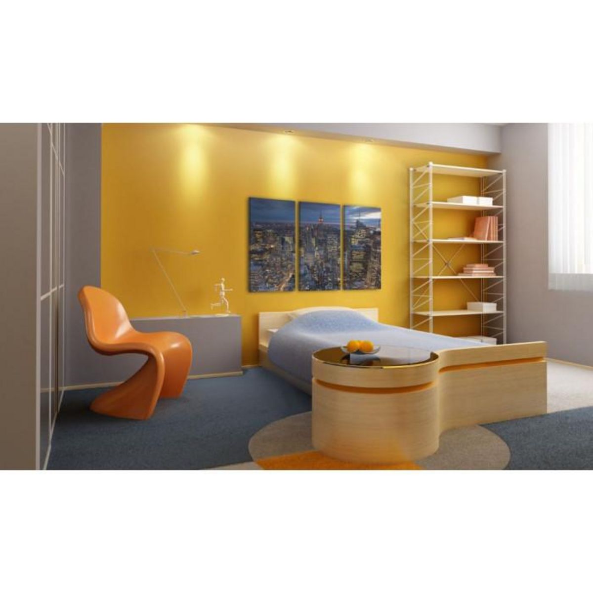 Paris Prix Tableau Imprimé  Vue D'en Haut New York