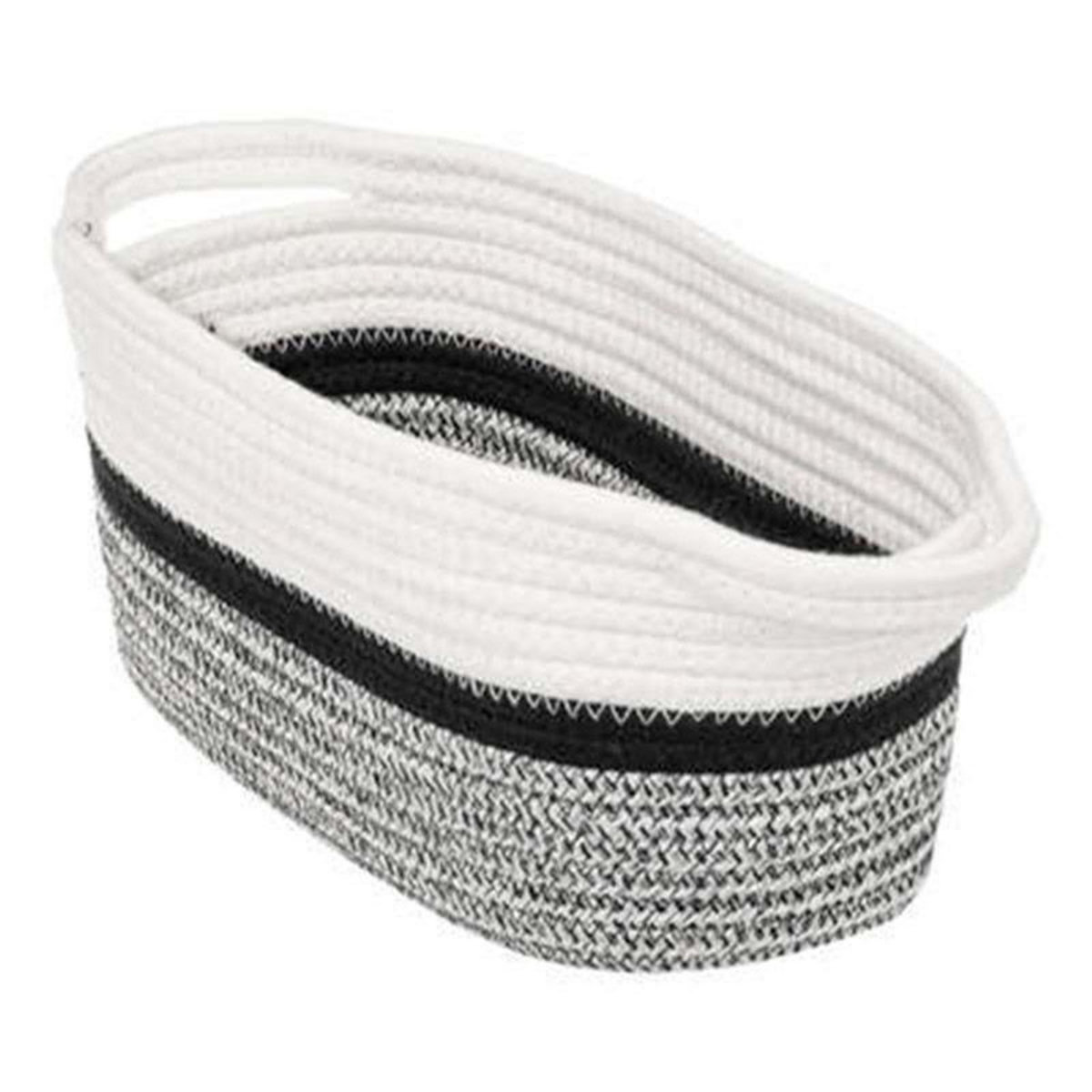 Panier de Rangement  Mix N Modul  15x31cm Blanc & Noir