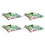 Voir la diapositive 3 : VIDAXL Coussins de chaise lot de 4 multicolore 50x50x7 cm tissu oxford