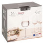 Voir la diapositive 3 : SECRET DE GOURMET Lot de 6 Verres à Eau Design  Oriane  50cl Transparent