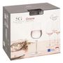 Voir la diapositive 3 : SECRET DE GOURMET Lot de 6 Verres à Eau Design  Oriane  50cl Transparent