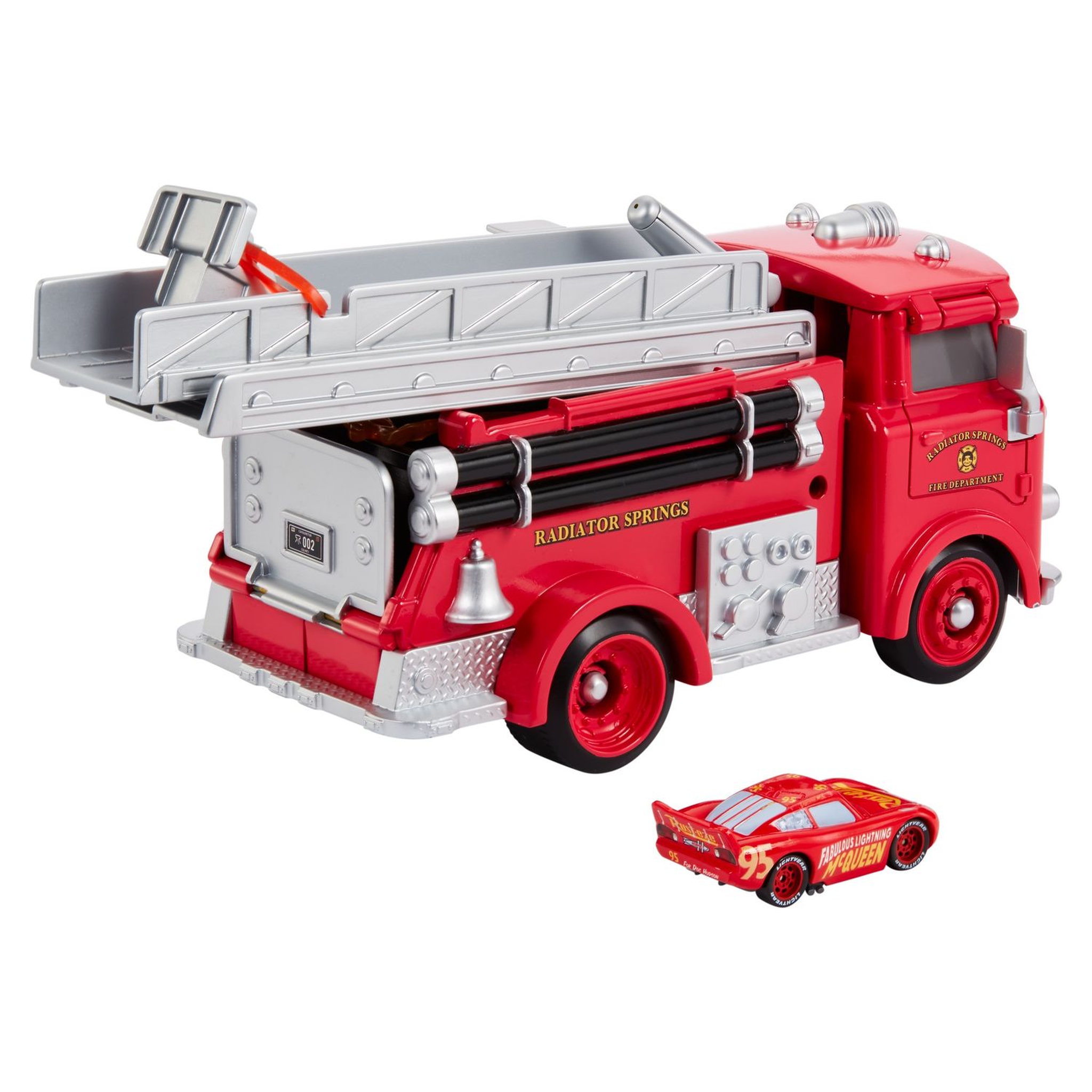 Voir la diapositive 9 : CARS Mattel Cascade et éclaboussures avec Red - Cars