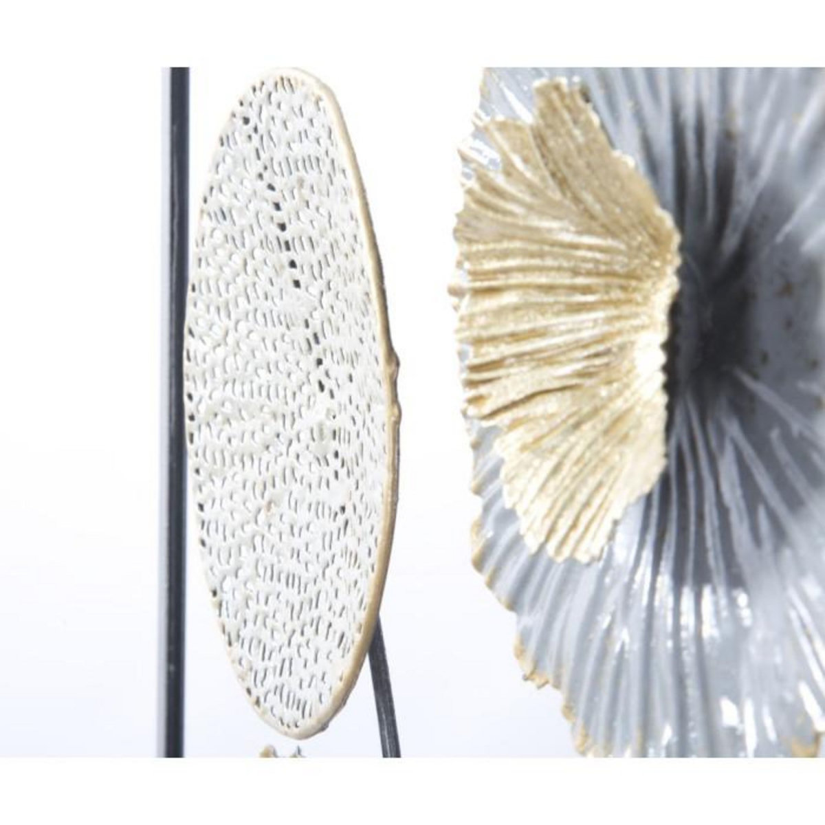 Paris Prix Décoration Murale Encadrée en Métal  Sqity  50cm Multicolore