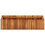 Voir la diapositive 2 : VIDAXL Lit sureleve de jardin 100x30x25 cm Bois massif d'acacia