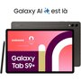 Samsung Tablette Android Galaxy Tab S9+ 12.4 5G 256Go Gris