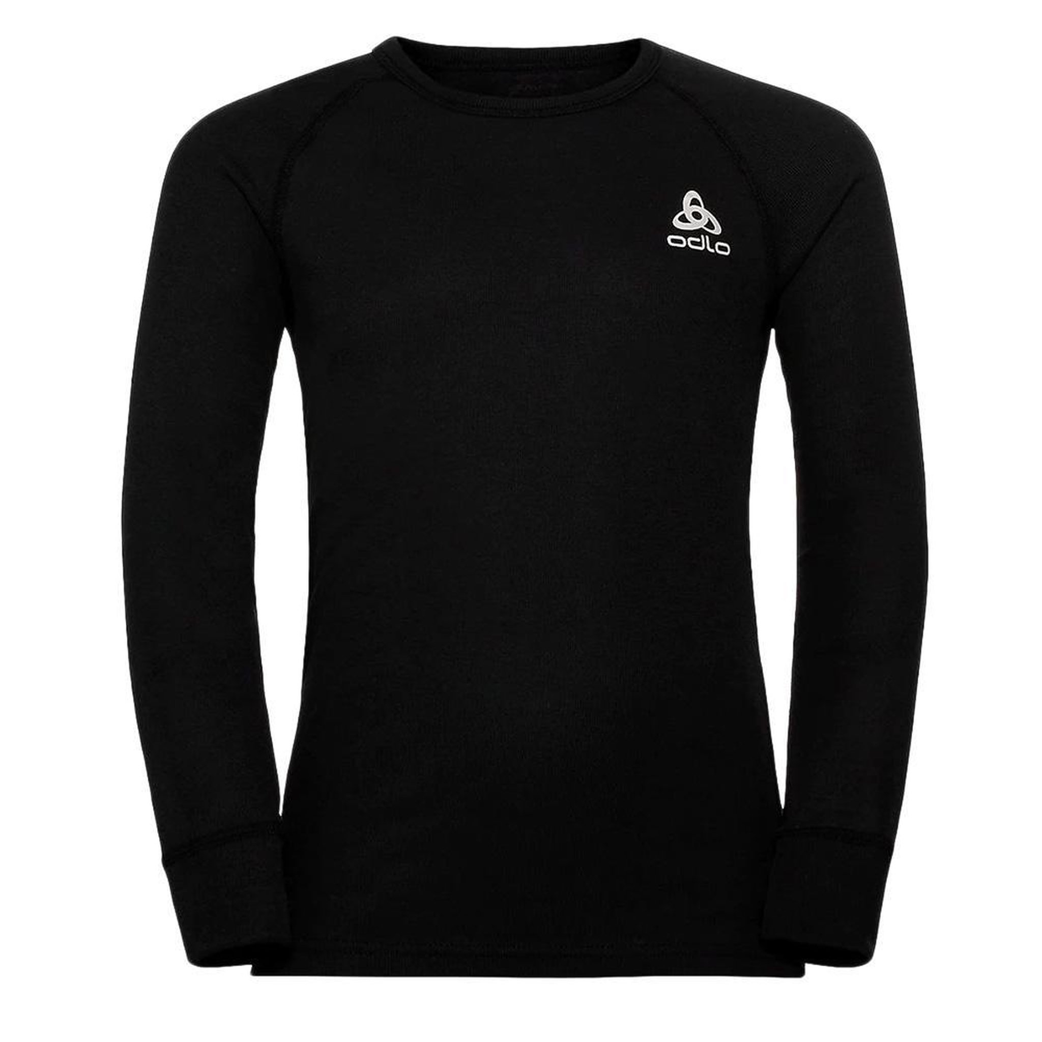Voir la diapositive 2 : ODLO T-shirt Thermique Noir Enfant Odlo Active Warm Eco Kid