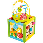 CUBE BOIS ACT LABYRINTHE 20 CM 1004