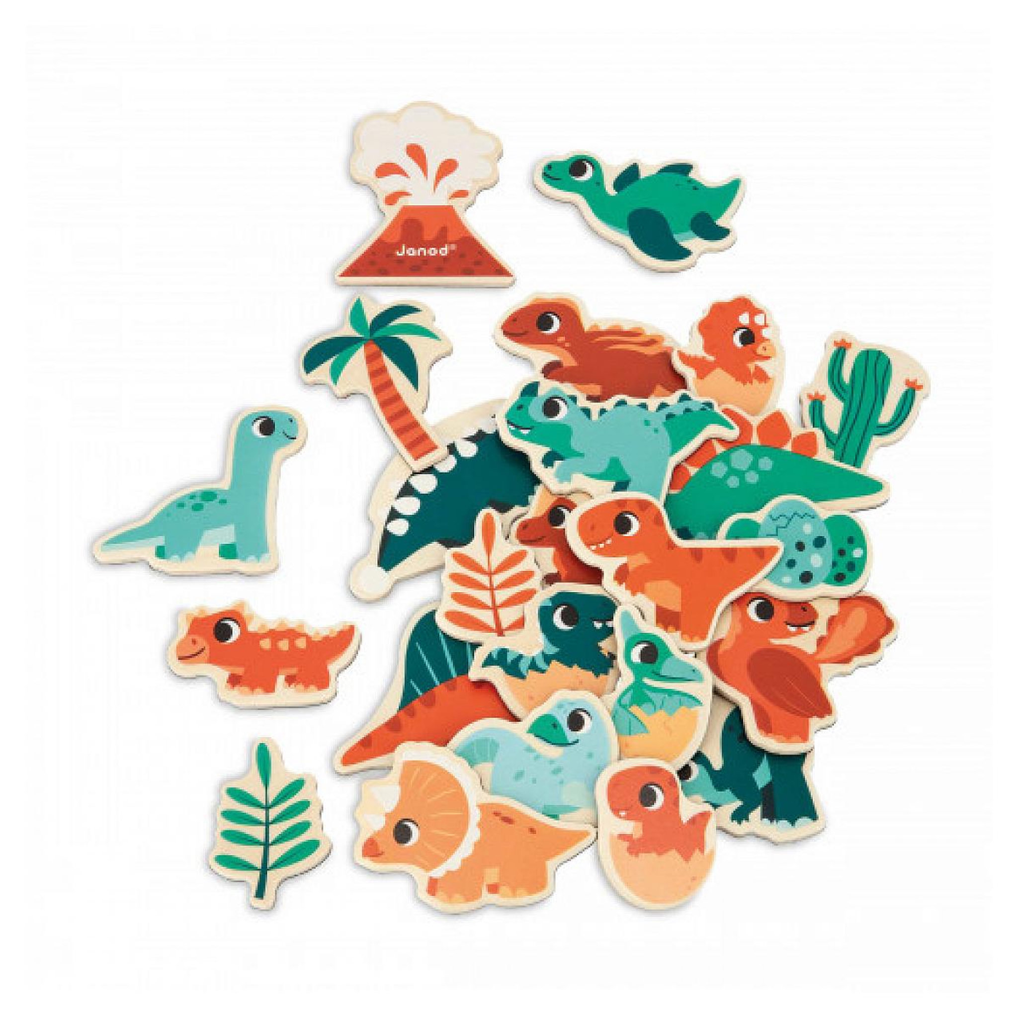 Juratoys-Janod Magnets Dinosaures 24 pièces