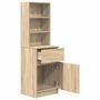 Voir la diapositive 5 : VIDAXL Table de chevet chene sonoma 39x35x125 cm bois d'ingenierie
