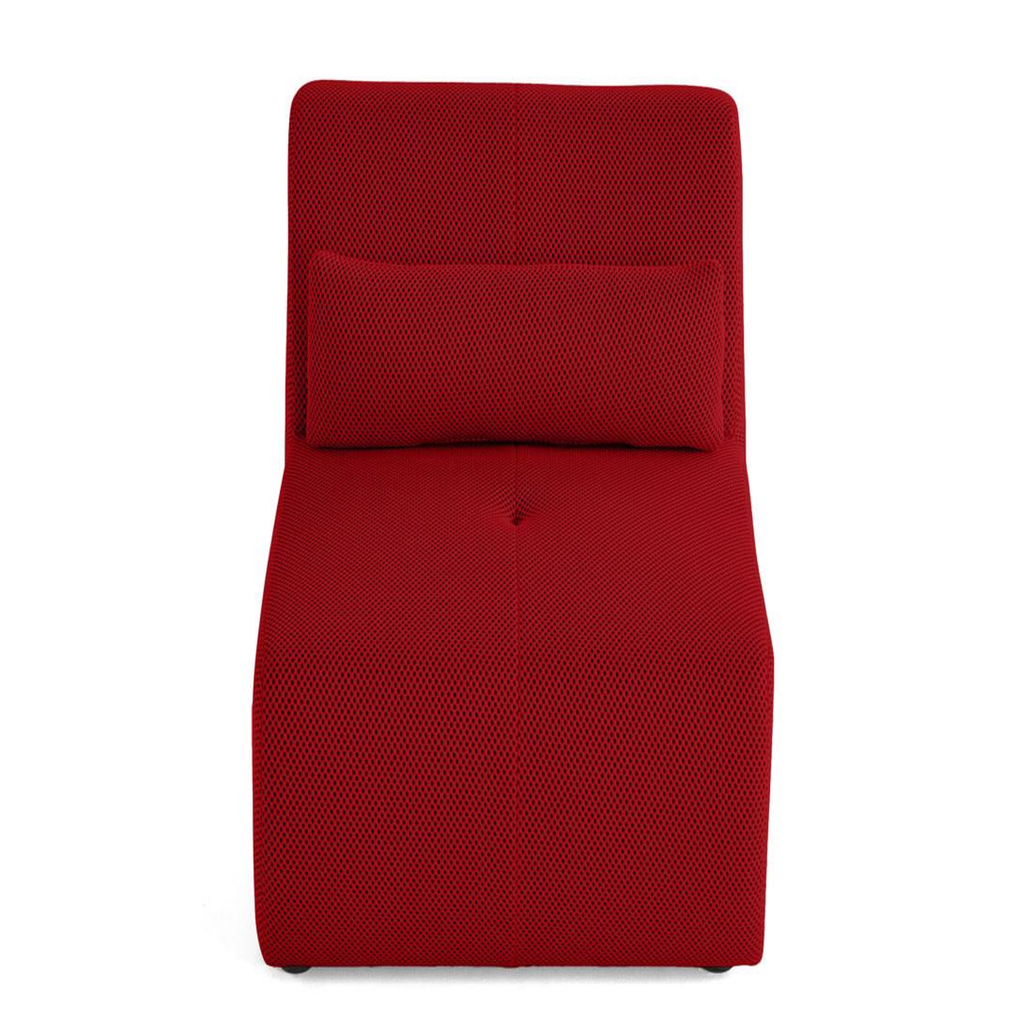 Voir la diapositive 5 : LISA DESIGN Onyx - fauteuil sans accoudoirs - en tissu mailles 3d