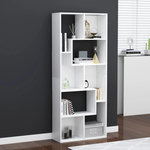 VIDAXL Bibliotheque Blanc 67x24x161 cm Bois d'ingenierie