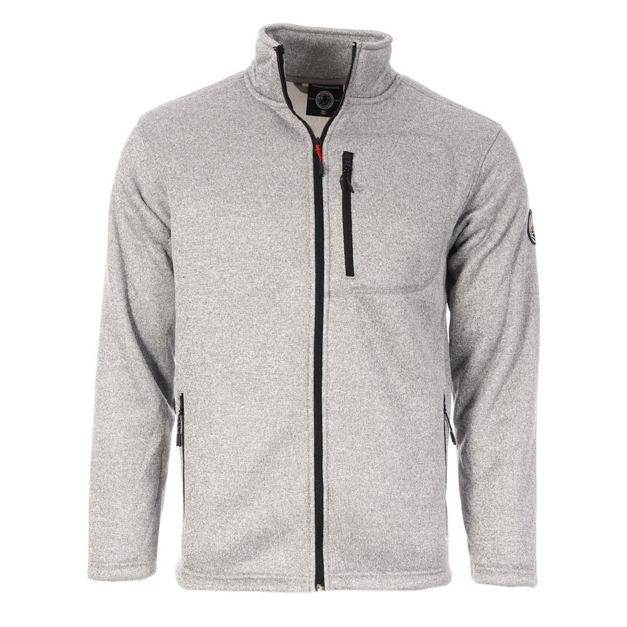 Voir la diapositive 2 : PANAME BROTHERS Veste polaire gris homme paname brothers sherpa