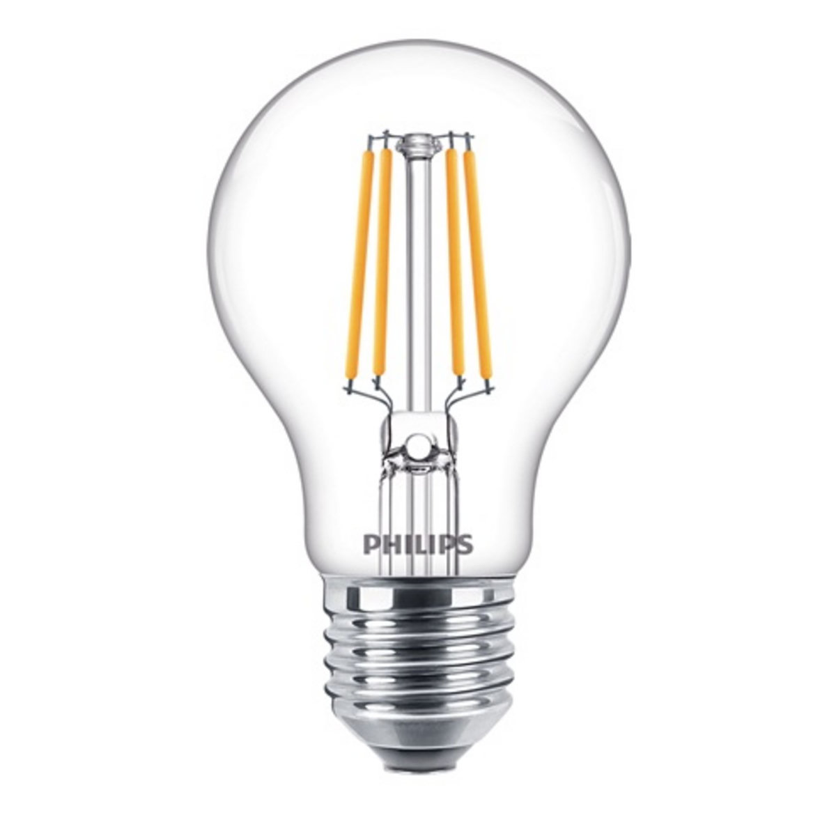 PHILIPS Ampoule LED E27 classique 60W - Blanc chaud