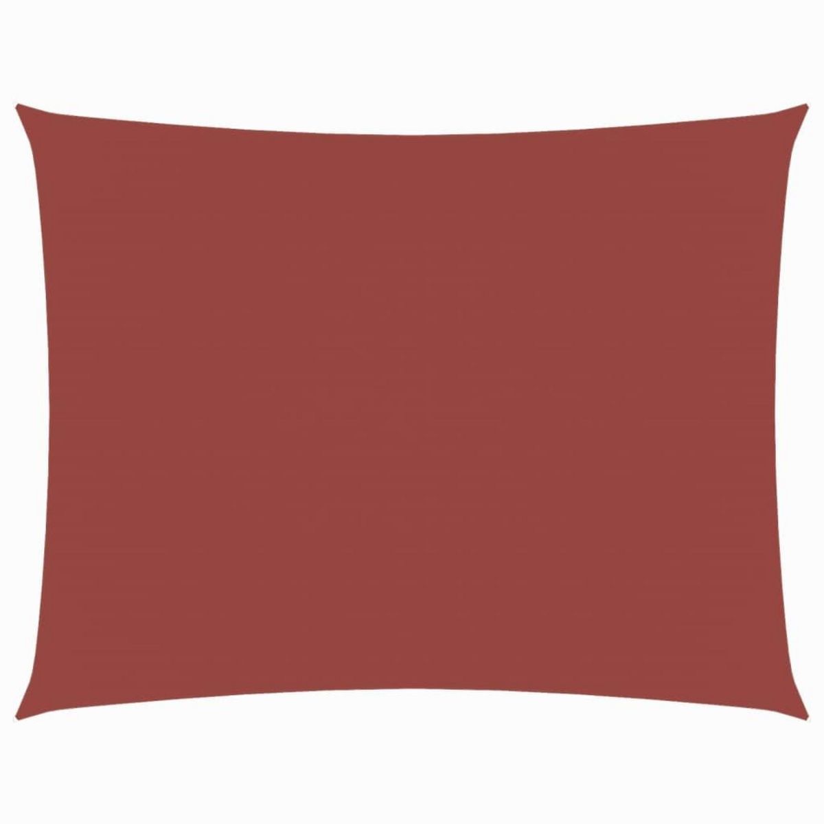 VIDAXL Voile de parasol tissu oxford rectangulaire 4x5 m terre cuite