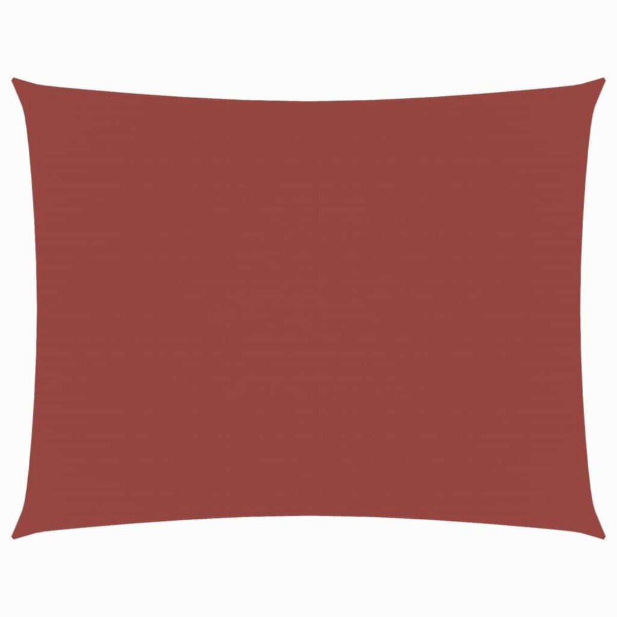 VIDAXL Voile de parasol tissu oxford rectangulaire 4x5 m terre cuite