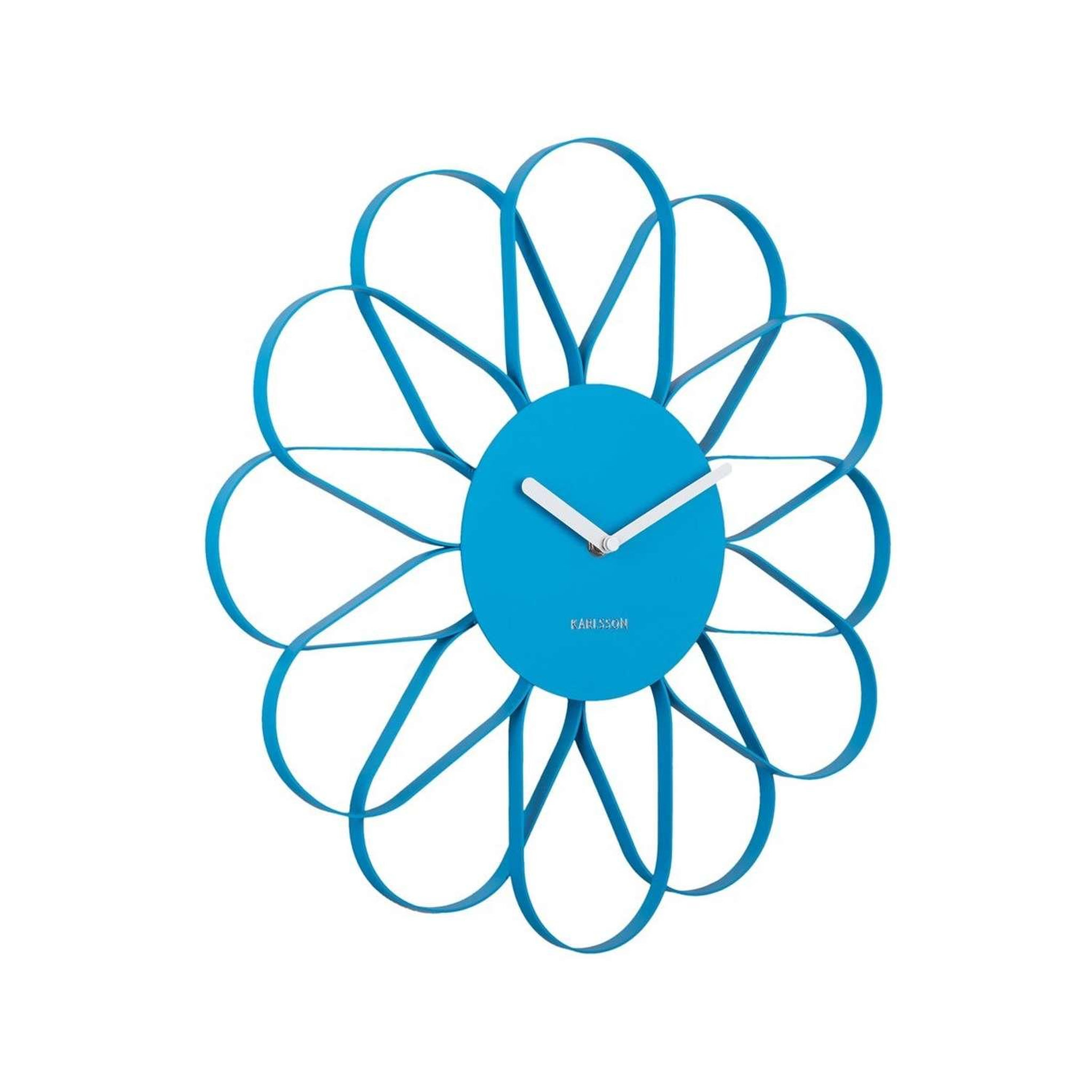 Karlsson Horloge murale arkis - bleu