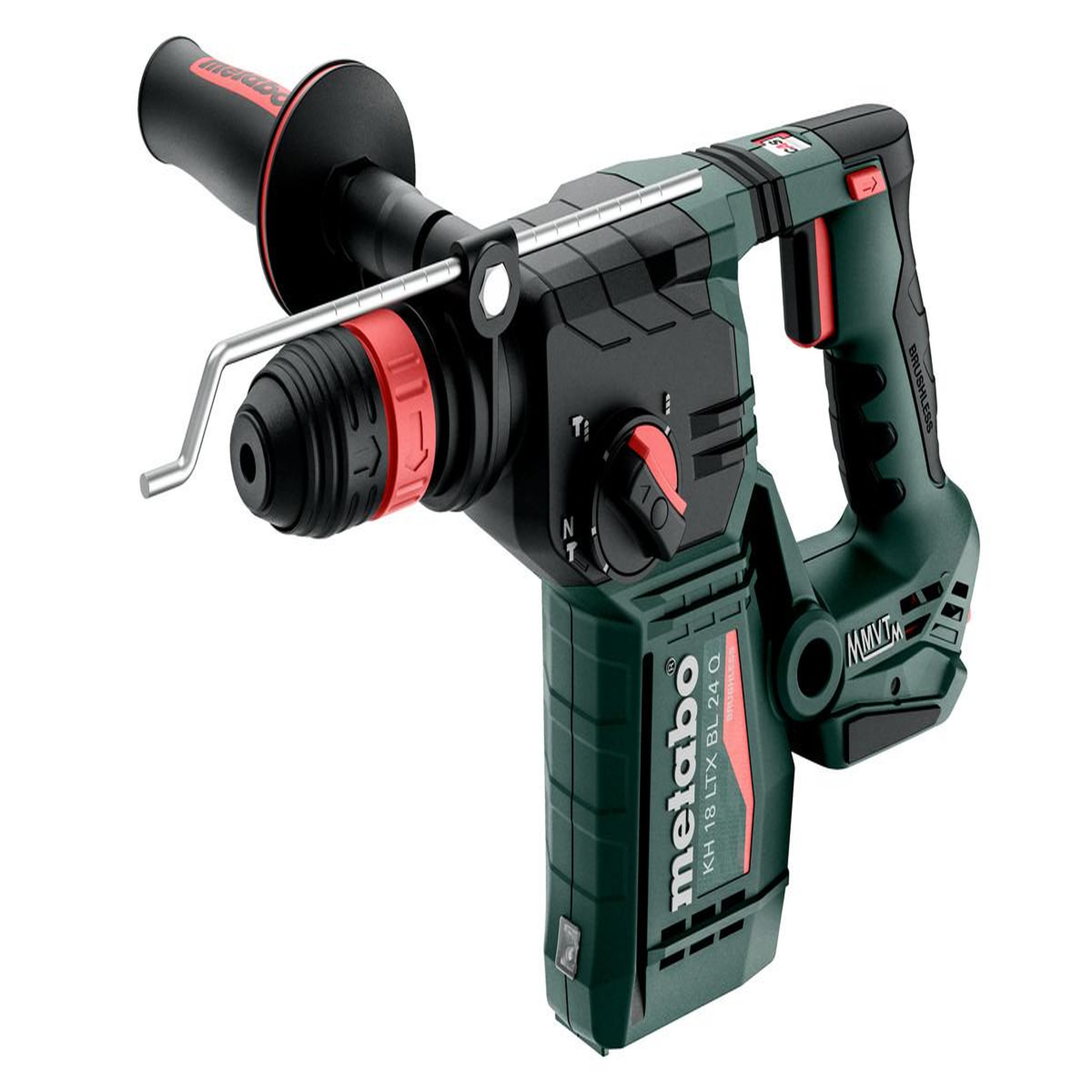 METABO SAS Marteau perforateur burineur 18 v sans fil kh 18 ltx 24 bl quick pick+mix - sans batterie