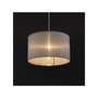 Voir la diapositive 6 : Paris Prix Lampe Suspension avec Abat-Jour  Fidelio  50cm Gris