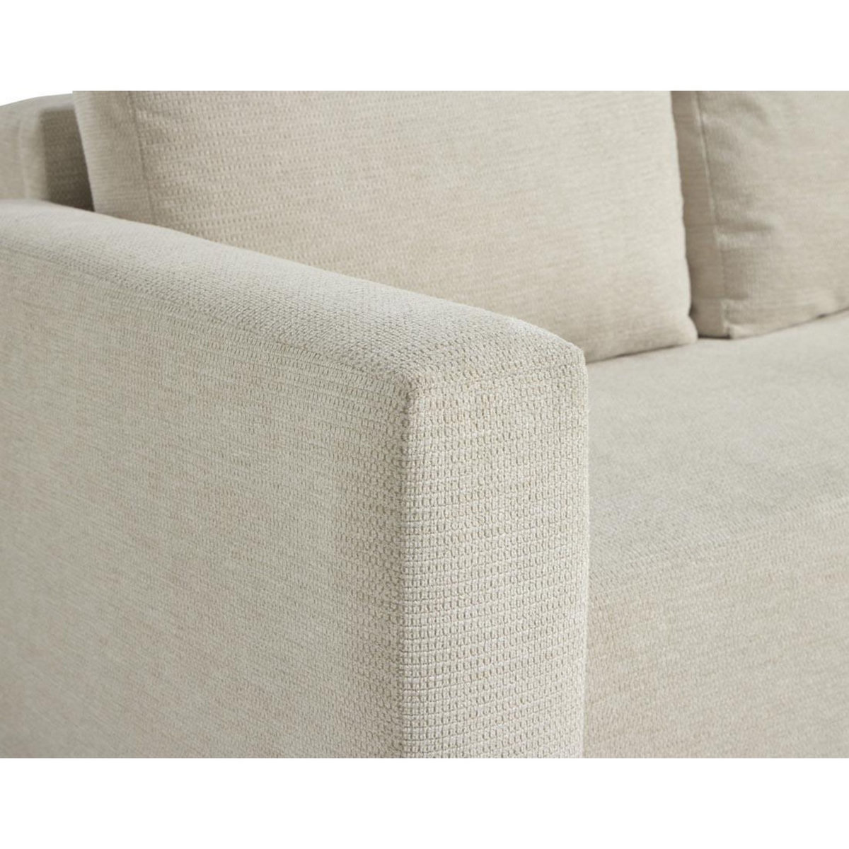 BEST MOBILIER Canopy - canapé d'angle réversible - 4 places - convertible avec coffre - en tissu texturé