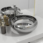 Voir la diapositive 1 : VIDAXL Lavabo 40 x 15 cm Ceramique Argente