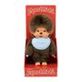 Voir la diapositive 4 : BANDAI Peluche singe - BANDAI - Monchhichi Bavoir Bleu Ciel - 20 cm