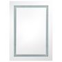 Voir la diapositive 4 : VIDAXL Armoire de salle de bain a miroir LED Gris 50x13x70 cm