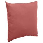 HESPERIDE Coussin de jardin Décoration Korai. Coloris disponibles : Marron, Gris, Rouge