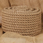 VIDAXL Corde de jute 25 m de long 24 mm d'epaisseur