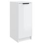Voir la diapositive 2 : VIDAXL Armoire a chaussure Blanc brillant 30x35x70cm Bois d'ingenierie