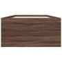 Voir la diapositive 4 : VIDAXL Cadre de lit sans matelas chene marron 100x200 cm