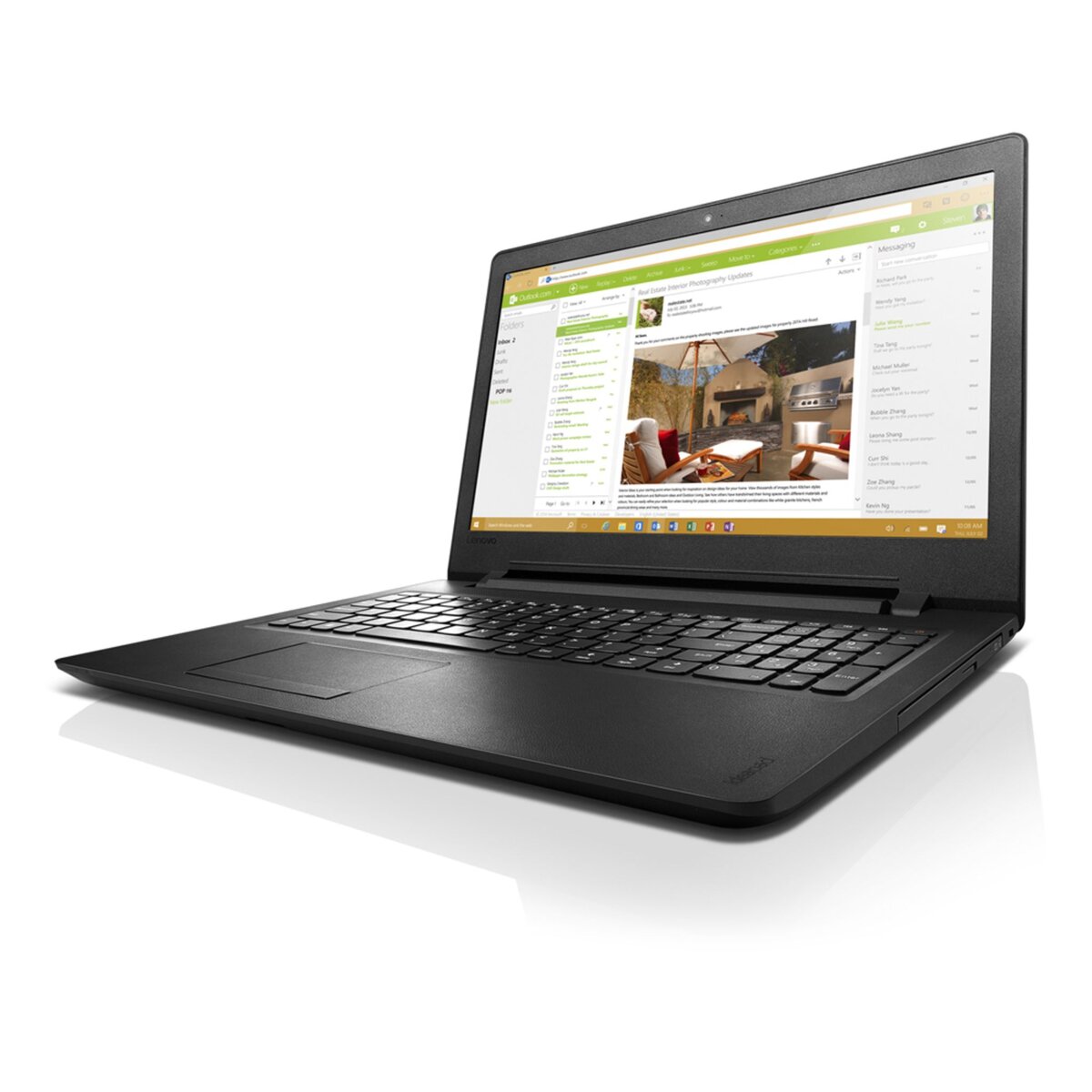 LENOVO Ordinateur portable IdeaPad 110-15ISK - Noir