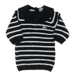 ELLE EST OU LA MER Robe Marinière Marine/Blanc Fille EOM Peti. Coloris disponibles : Bleu