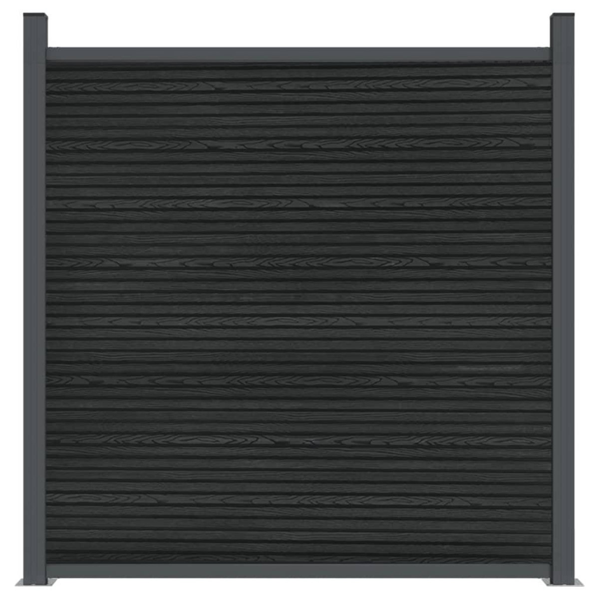 VIDAXL Panneau de cloture gris 180x186 cm WPC