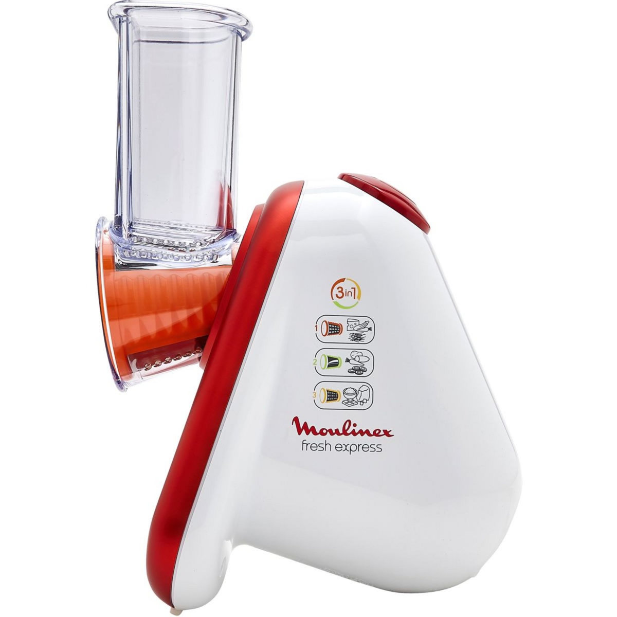 MOULINEX Râpe légumes électrique FRESH EXPRESS 3en1 DJ753510
