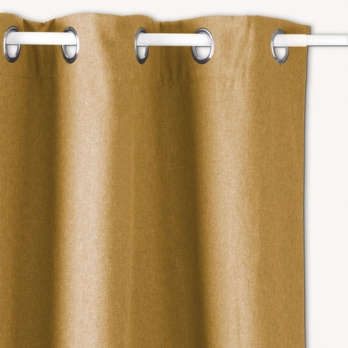 ATMOSPHERA Rideau isolant TIM - 140 x 260 cm - Jaune moutarde