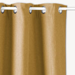 ATMOSPHERA Rideau isolant TIM - 140 x 260 cm - Jaune moutarde