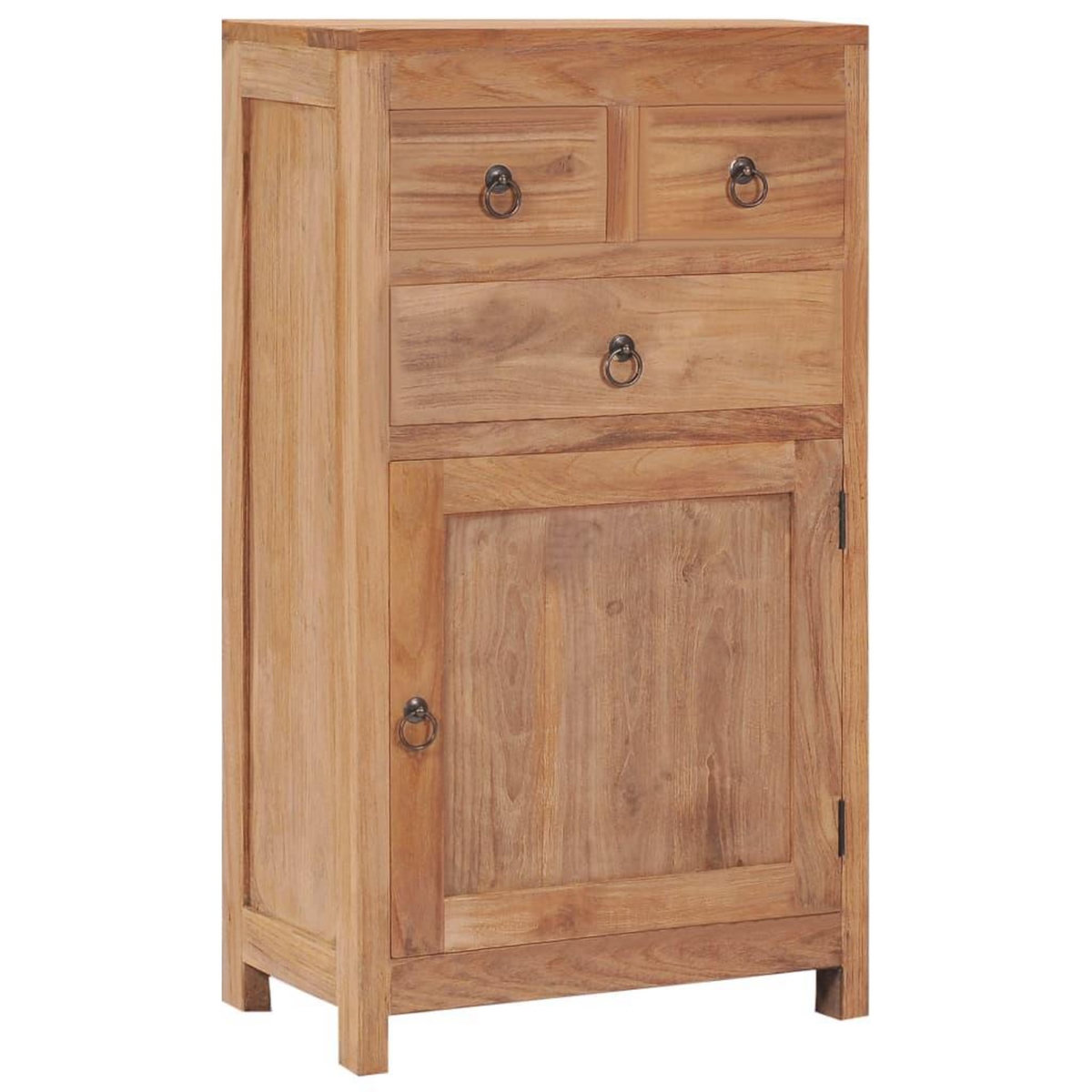 VIDAXL Buffet 50x30x90 cm bois de teck massif