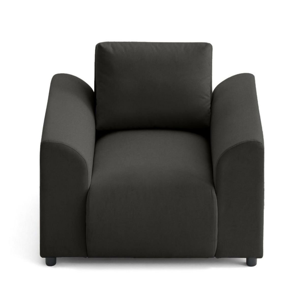 LISA DESIGN Camelia - fauteuil avec poche en velours