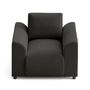 Voir la diapositive 6 : LISA DESIGN Camelia - fauteuil avec poche en velours
