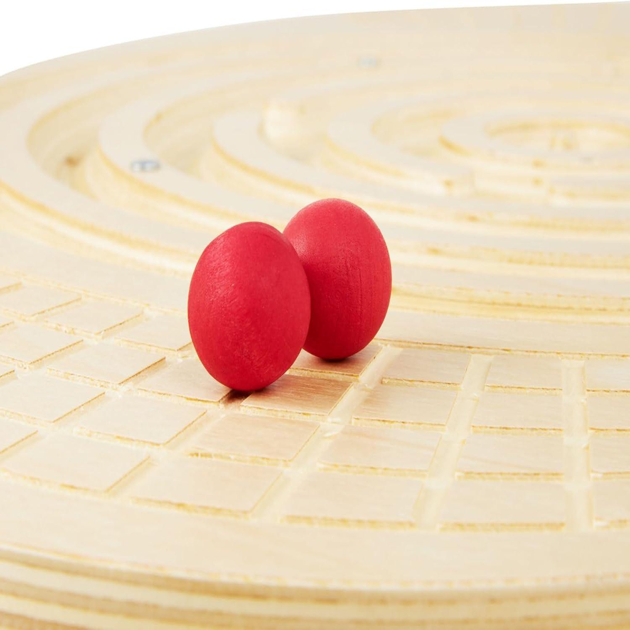 Voir la diapositive 4 : MAMABRUM Planche d'Équilibre en Bois de Bouleau avec Labyrinthe et 2 Boules pour Enfants et Adultes